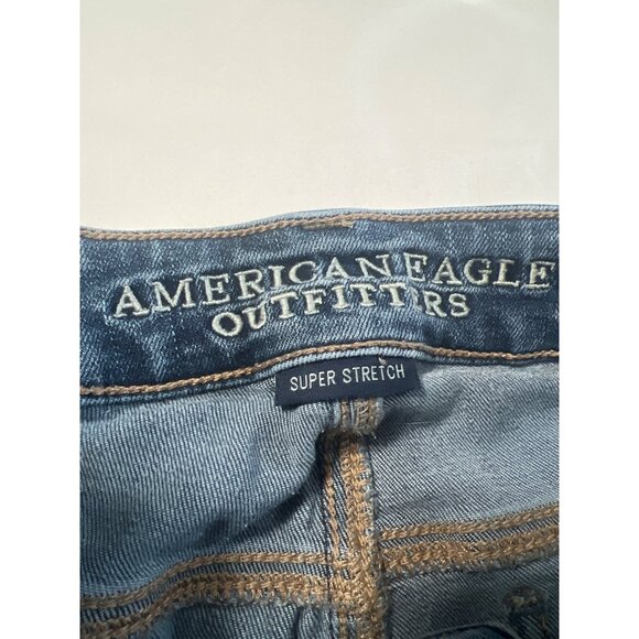 6 Long American Eagle Outfitters Womens Super Stretch Skinny Jeans - Picture 4 of 9